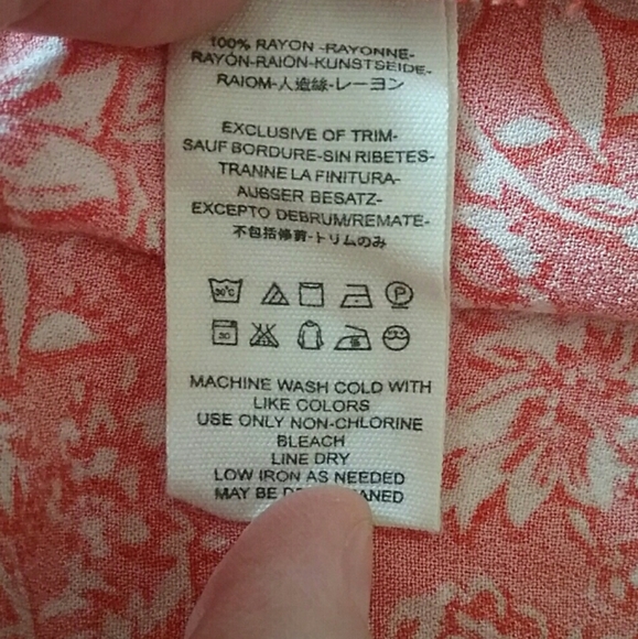 NWT Free People | orange boho flowy tunic | XS - Picture 5 of 5